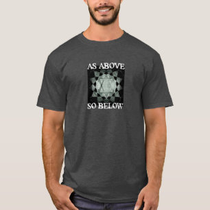 T-shirts Como Acima, Abaixo