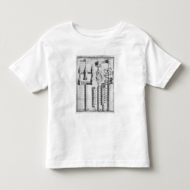 T-shirts Como ajustar fogos-de-artifício (Frente)