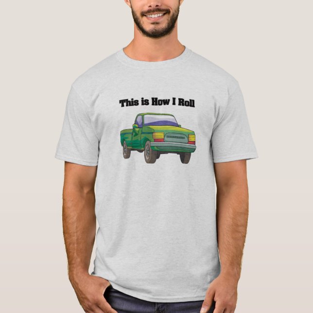 T-shirts Como eu rolo (Caminhonete) (Frente)