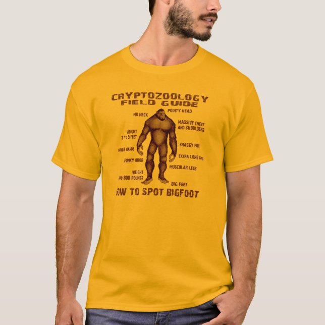 T-shirts COMO MANCHAR BIGFOOT - guia do campo do (Frente)