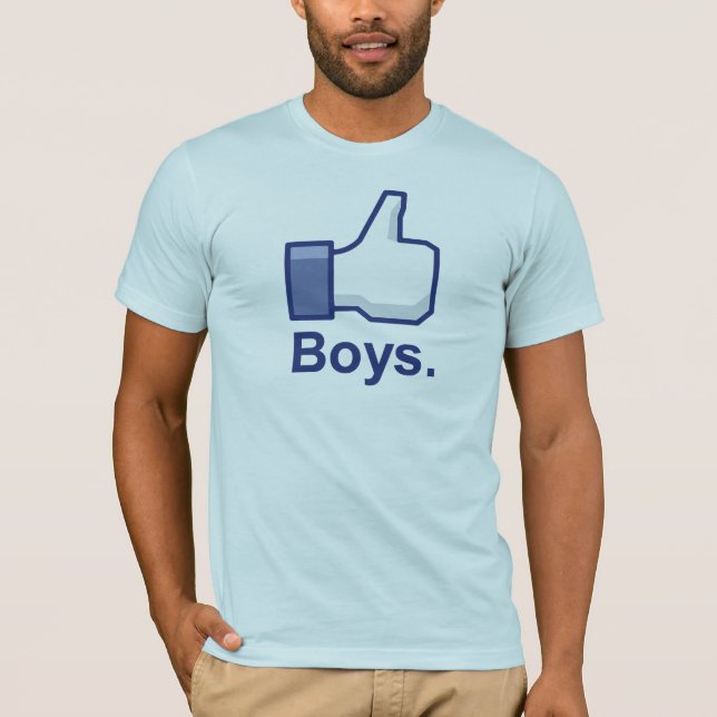 T-shirts Como meninos (Frente)