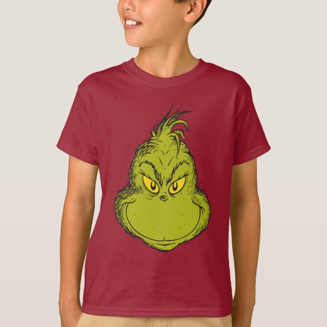 T-shirts Como o Grinch Roubou o Natal Clássico Grinch (Frente)