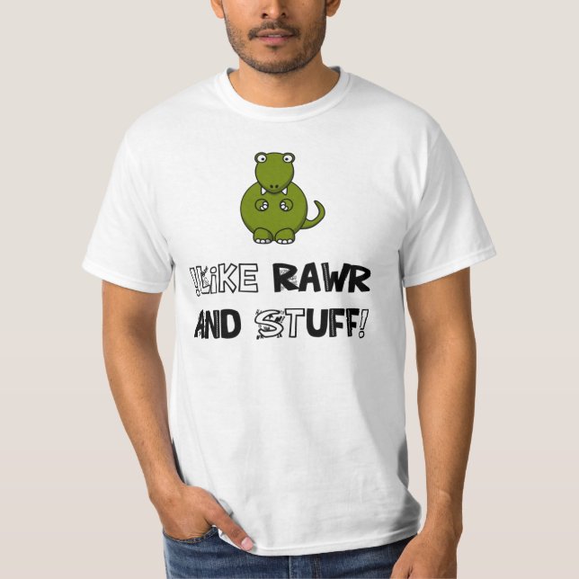 T-shirts ! Como Rawr e material! (Frente)