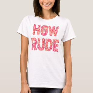 T-shirts Como rude