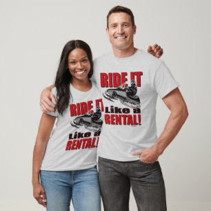 T-shirts Como um aluguel