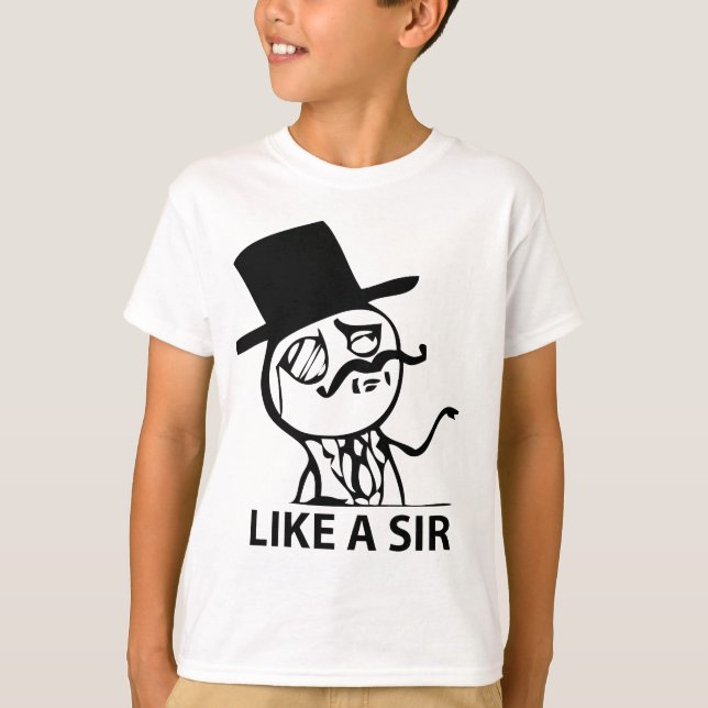T-shirts Como um senhor (Frente)