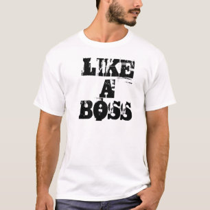 T-shirts Como um tshirt do chefe