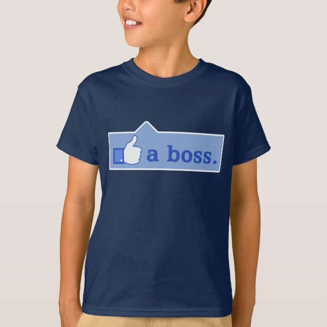 T-shirts COMO uma Teia Gráfica do BOSS (Frente)
