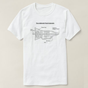 T-shirts Como uma transmissão automática trabalha