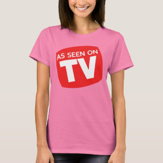T-shirts Como visto na TV