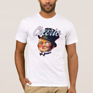T-shirts Companheiro Dapper de Cheerio do vintage
