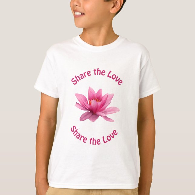 T-shirts Compartilhe o Amor (Frente)