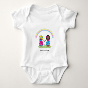 T-shirts COMPARTILHE O SEU AMOR - O AMOR É O AMOR - Igualda