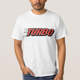 T-shirts Competência de carro de corridas do ~ de Turbo