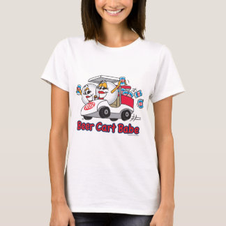 T-shirts Competiam do golfe do borracho do carro da cerveja