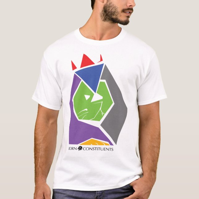 T-shirts Componentes nascidos (Frente)