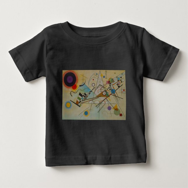 T-shirts Composição VIII de Kandinsky (Frente)