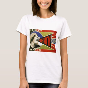 T-shirts "Compre livros" por Alexandr Rodchenko