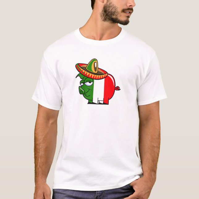 T-shirts Compre o T da GRIPE do PORCO (Frente)