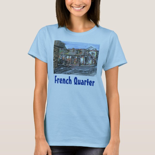 T-shirts Compro Black Smith, Nova Orleans, Quarto Francês (Frente)