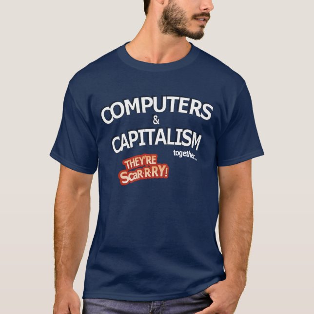 T-shirts computadores & capitalismo (Frente)