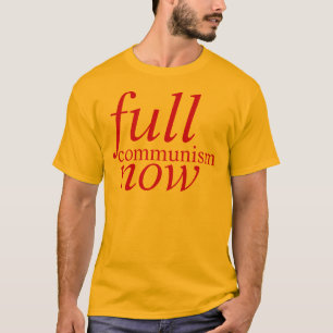 T-shirts comunismo completo agora