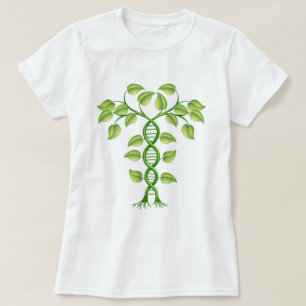 T-shirts Conceito da planta do ADN