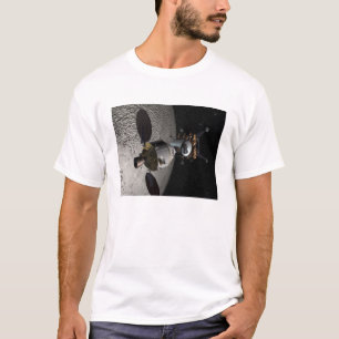 T-shirts Conceito do veículo de exploração da tripulação de