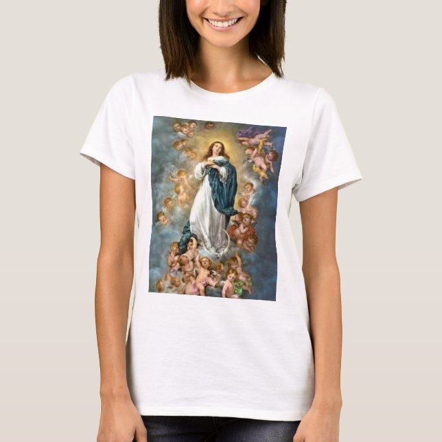 T-shirts Concepção imaculada de Mary (Frente)
