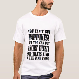 T-shirts concert=happiness