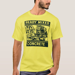 T-shirts Concreto misturado pronto