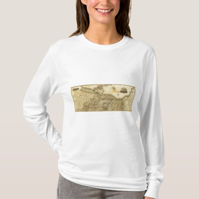 T-shirts Condado composto de Edimburgo (Frente)