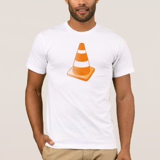 T-shirts Cone da segurança de tráfego