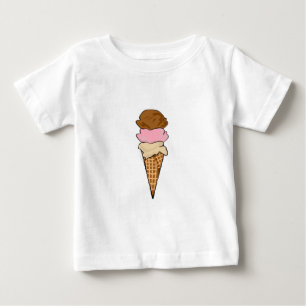 T-shirts Cone do sorvete