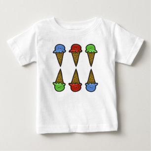 T-shirts Cones de Sorvete