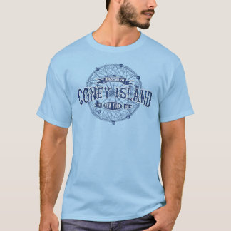 T-shirts Coney Island Brooklyn New York América retro