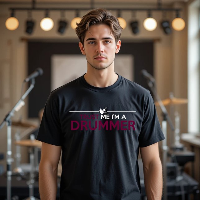 T-SHIRTS CONFIE EM MIM QUE SOU UM DROMER (Criador carregado)