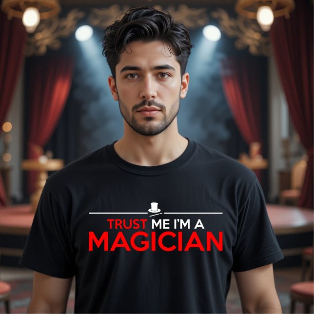T-SHIRTS CONFIE EM MIM, SOU MAGICANO (Criador carregado)