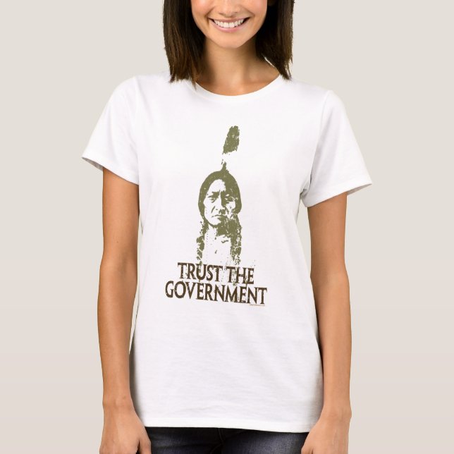 T-shirts Confie o governo (Frente)