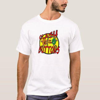 T-shirts Conflito dos botões