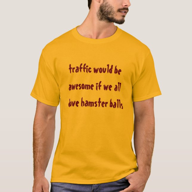 T-shirts congestionamento (Frente)