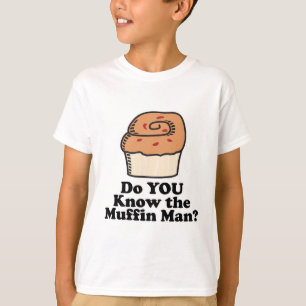 T-shirts conheça o homem do muffin