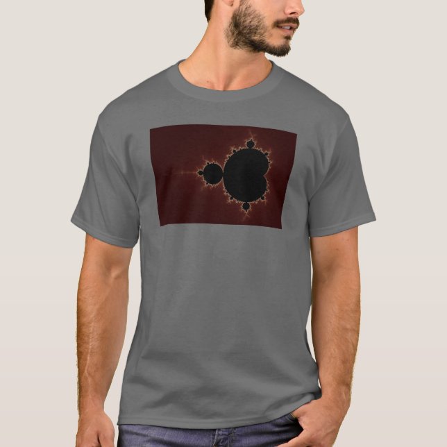 T-shirts Conjunto de Mandelbrot 08 - Fractal (Frente)