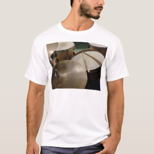 T-shirts Conjunto de tambores