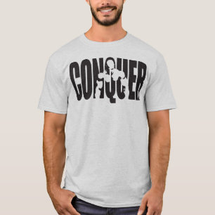 T-shirts CONQUER - Motivação da Construção de Pormenores