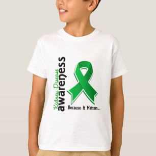 T-shirts Consciência 5 da doença renal