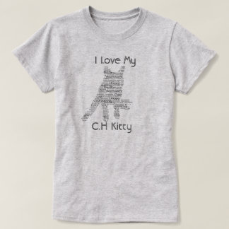 T-shirts Consciência cerebelar do gato da hipoplasia