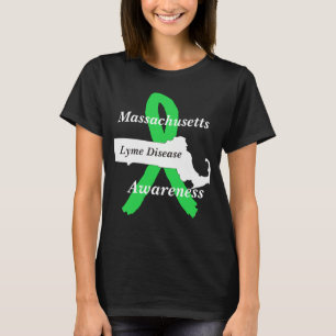 T-shirts Consciência da doença de Lyme em Massachusetts