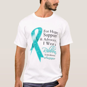 T-shirts Consciência da esperança do apoio do Scleroderma