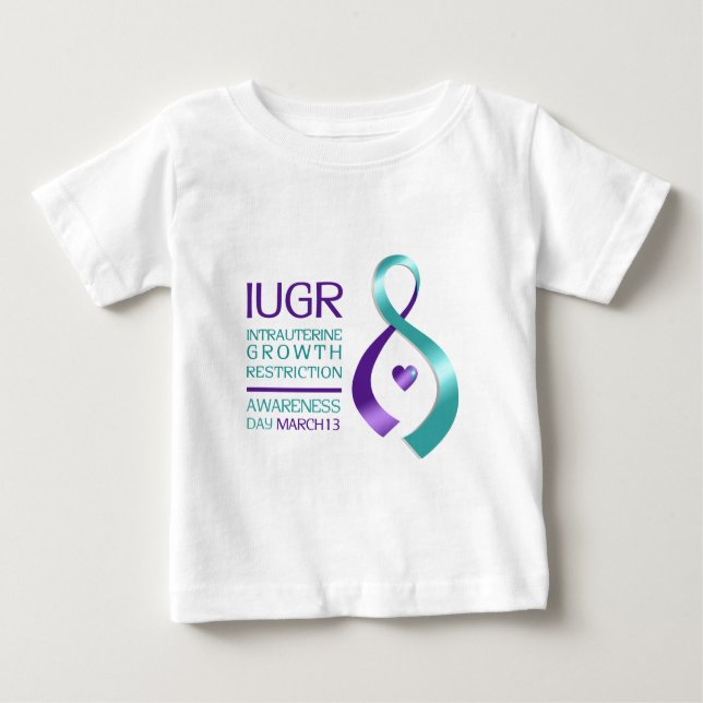 T-shirts Consciência de IUGR (Frente)
